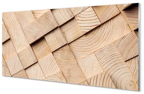 Quadro acrilico Composizione del barattolo di legno 100x50 cm