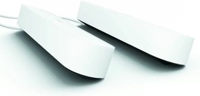 Philips - Set 2x lampada da tavolo dimmerabile LED RGB Hue AMBIANCE 6W 230V bian