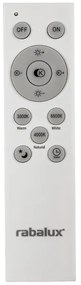 Rabalux 2130 - Plafoniera LED dimmerabile LUPITA LED/40W/230V nera + telecomando