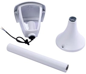 Lampada da esterno FOX 1xE27/40W/230V IP44 bianco