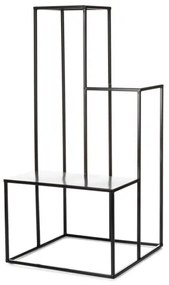 Portafiori KASKADA 85x40 cm nero