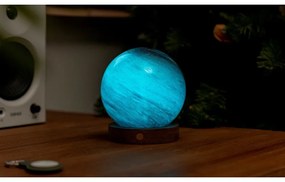 Decorazione luminosa marrone scuro con ricarica USB ø 12 cm Sand Storm – Gingko