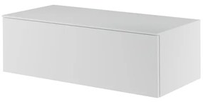 Mobile da bagno sotto lavabo SENSEA Neo bianco laccato L 105 x H 33 x P 48.3 cm 1 cassetto, lavabo non incluso