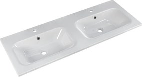 Madeo L 121 x P 46 cm bianco