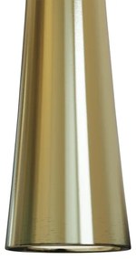 MAXLIGHT P0485 - Lampadario LED a sospensione con filo CAFFÈ LED/7W/230V diametro 3 cm oro