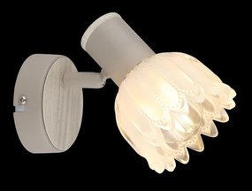 Globo 54317-1 - Faretto da parete PLANTA 1xE14/40W/230V