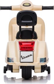 Piaggio Mini Vespa PX150 Elettrica 6V per Bambini Crema...