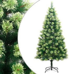 Albero Di Natale Artificiale Incernierato Con Base 180 Cm /