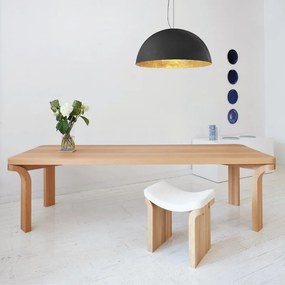 Lampadario Glamour Venice nero paralume nero e oro E27 Ø60cm LUMICOM