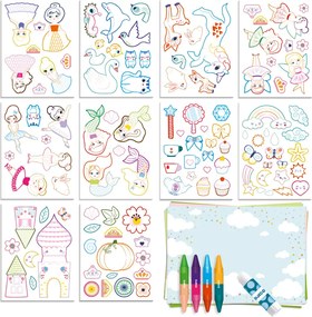 Gioco d'arte - Creiamo il mondo di una ragazza - Collage