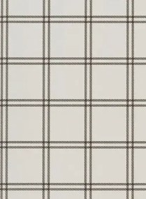 Ralph Lauren Carta da parati Shipley Windowpane - Chocolate