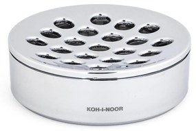 Koh-i-noor Classic 5330 porta sapone 11,5 cm da appoggio in abs cromato