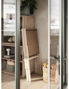 Sedia pieghevole Raw/Beige Boogie - Karup Design