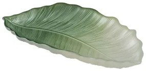 Vassoio Verde Foglia della pianta 31 x 18 cm