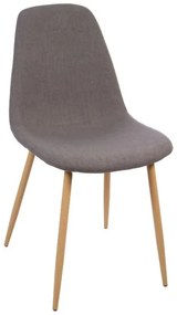 SET 4x Sedia da pranzo ROKA grigio scuro