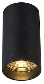 Faretto moderno intelligente nero con WiFi GU10 - Tuba