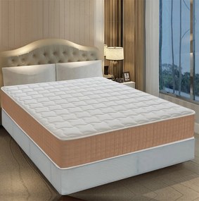 Materasso Singolo 80x200 in memory foam, altezza 20 cm, 5 cm di memory foam, 7 zone di comfort