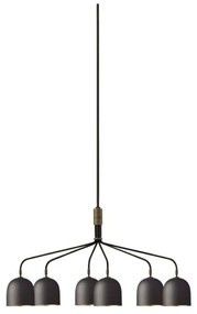 GUBI - Howard 6 Lampadario Gunmetal Grey GUBI