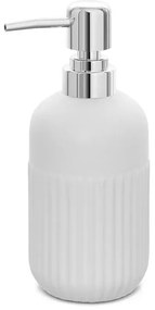 Dispenser sapone da appoggio bianco in ceramica Cup