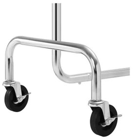 Appendiabiti mobile da terra JEAN, argento