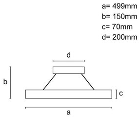 LED Plafoniera dimmerabile con ventilatore LED/35W/230V 3000-6500K black+RC