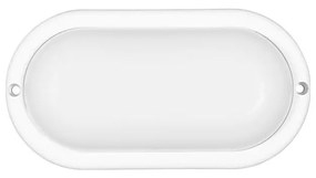 Ecolite LED-BH12W-BI -Applique a LED da esterno BULK LED/12W/230V IP54 bianco