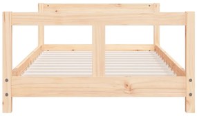 Giroletto per bambini 80x160 cm in legno massello di pino