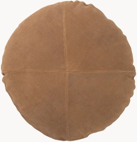 Cuscino rotondo in pelle Diana