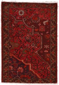 Hamedan Tappeto 80 x 110 (Iran) Annodato A Mano