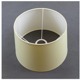 Paralume di ricambio universale LORENZO E27 16x26 cm beige