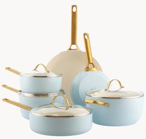 Batteria di pentole con rivestimento antiaderente Padova 10 pz