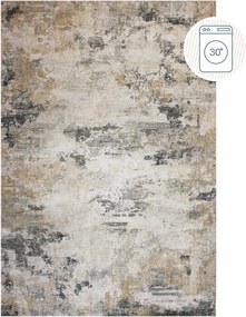 Tappeto greige lavabile 115x170 cm Lila Abstract – Flair Rugs