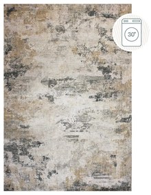 Tappeto greige lavabile 190x290 cm Lila Abstract – Flair Rugs