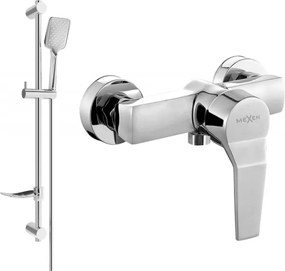 Mexen Caro DF62 batteria doccia con set doccia, cromato - 74664DF62-00