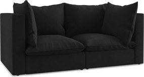 Divano nero 180 cm Manao – Makamii