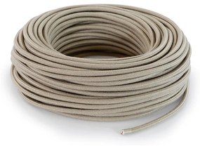 Cavo tessile H03VV-F 3 x 0,75 mm² L 50 m MERLOTTI sabbia matassa