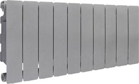Termosifone in alluminio 10 elementi interasse 350 mm PRODIGE MODERN graphite