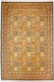 Cashmere Silk Tappeto 250x170 Beige (Indian) Annodato A Mano