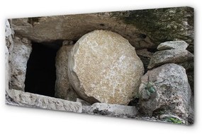 Quadro su tela Grotta 100x50 cm