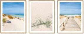 Set di dipinti 3 pz 30x40 cm To the Beach – knor