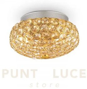 Lampada da soffitto king pl3 oro