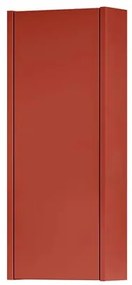 Pensile bagno Niwa laccato opaco paprika, 1 anta apertura da sinistra P 17 x L 30 x H 78.5 cm