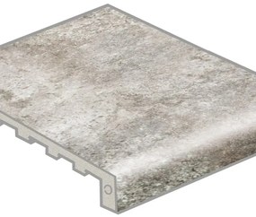 Piastrella coprigradino per scale GRADINO VALESTRA grigio L 35 x H 4 cm 8 pezzi