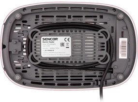 Sencor - Tostapane con due fessure e funzione di riscaldamento 1000W/230V rosa