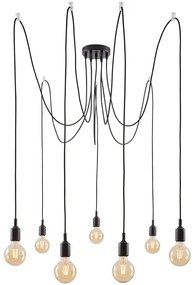 Paulmann 50390 - Lampadario a sospensione con filo NEORDIC 7xE27/20W/230V ragno