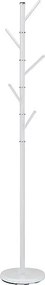 Appendiabiti Duke in metallo bianco – Ø28x175 cm