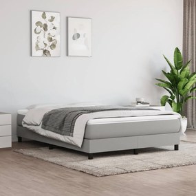 Materasso A Molle Insacchettate Grigio Chiaro 140x200x20 Cm /