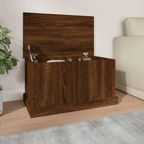 Contenitore Rovere Marrone 70x40x38 Cm Legno Multistrato /
