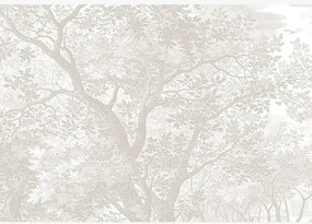 KEK Amsterdam Carta da parati panoramica Engraved Landscapes Grey 1 - XL - 4m