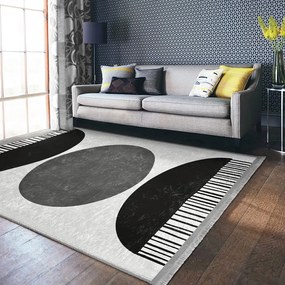 Tappeto bianco-nero 160x230 cm - Mila Home